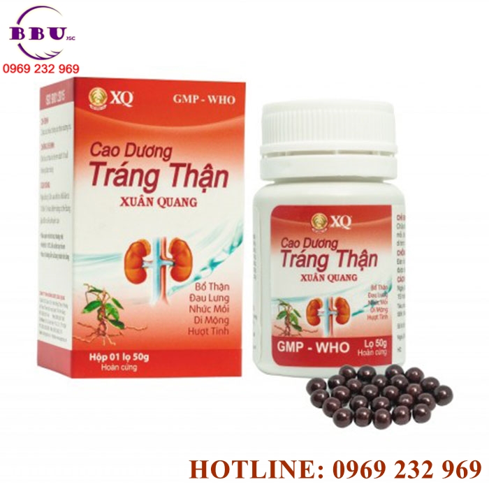 Cao Dương Tráng Thận Xuân Quang chữa thận dương hư 